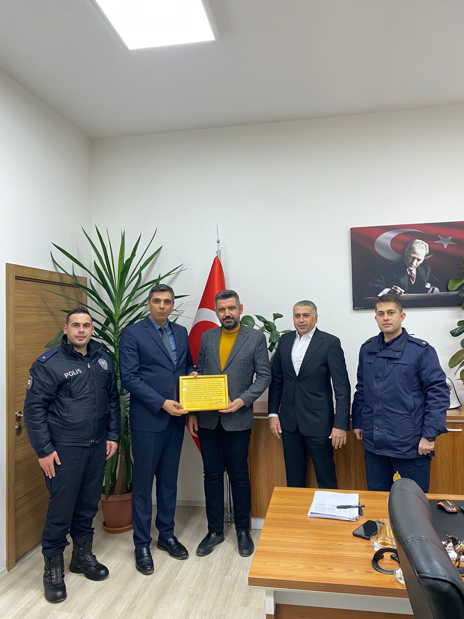 Daday Kaymakamından Yüksekokul Müdürümüze Ziyaret