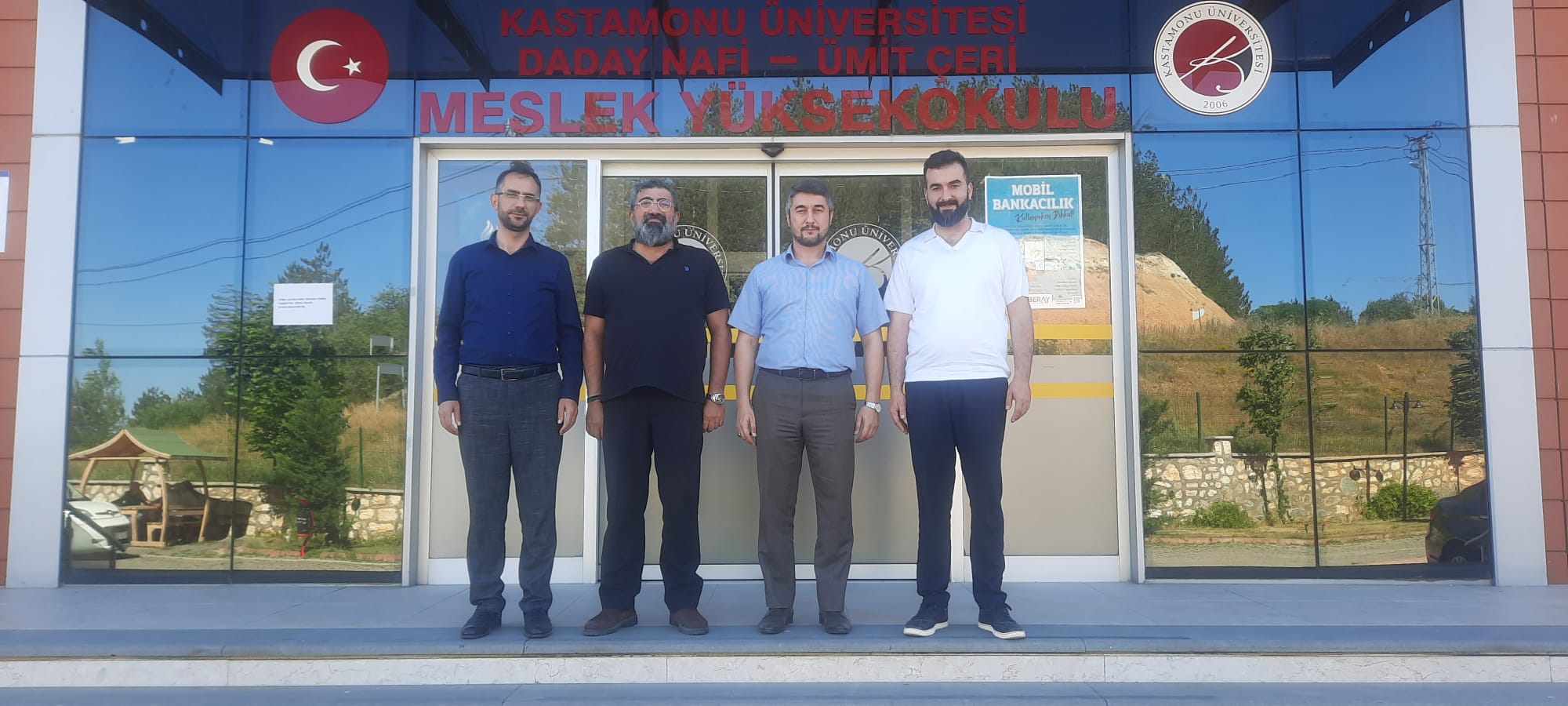 Daday İlçe Müftüsü ve Şube Müdürü Yüksekokul Müdürümüzü Ziyaret Etti  