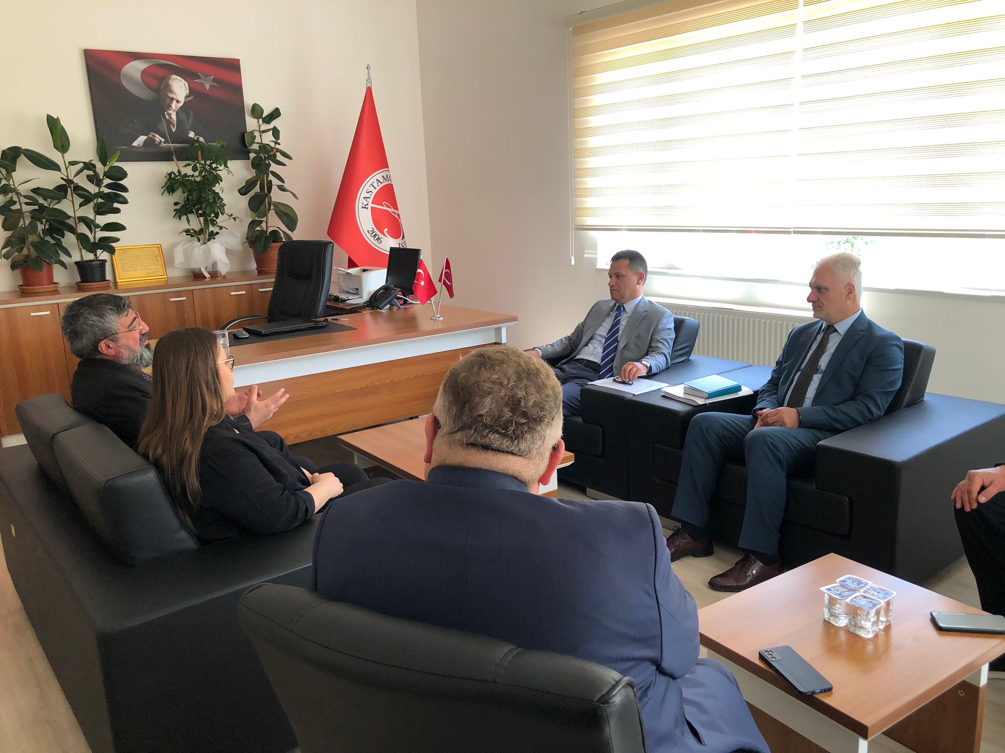Kastamonu Üniversitesi Rektörü Prof. Dr. Ahmet Hamdi Topal Yüksekokulumuzu Ziyaret Etti