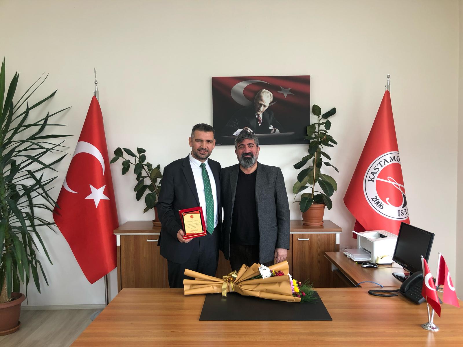 Yüksekokulumuzda Müdürlük Devir Teslim Töreni Gerçekleştirildi