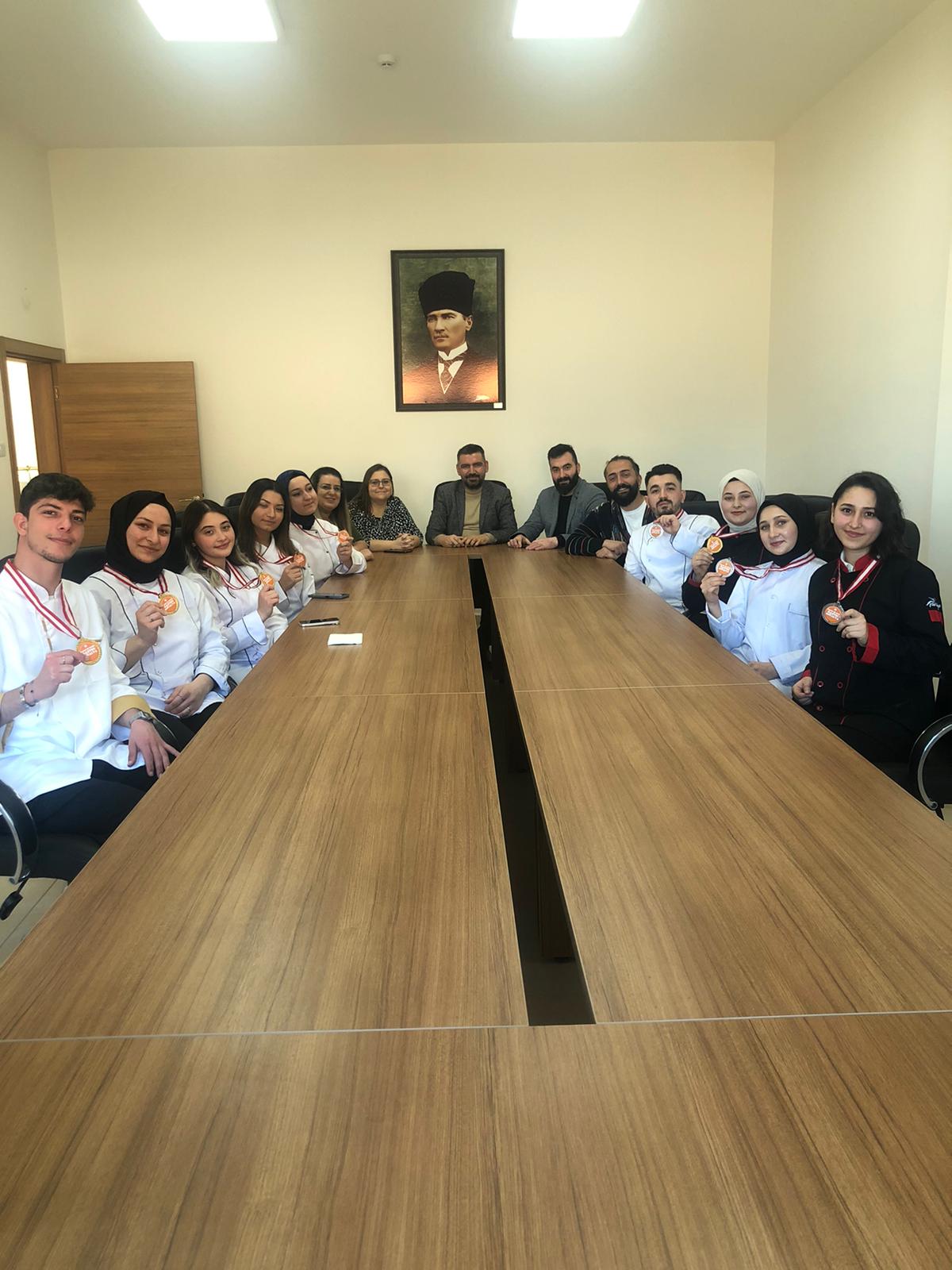 GastroAntalya'nın Şampiyonlarından Müdürümüze Ziyaret