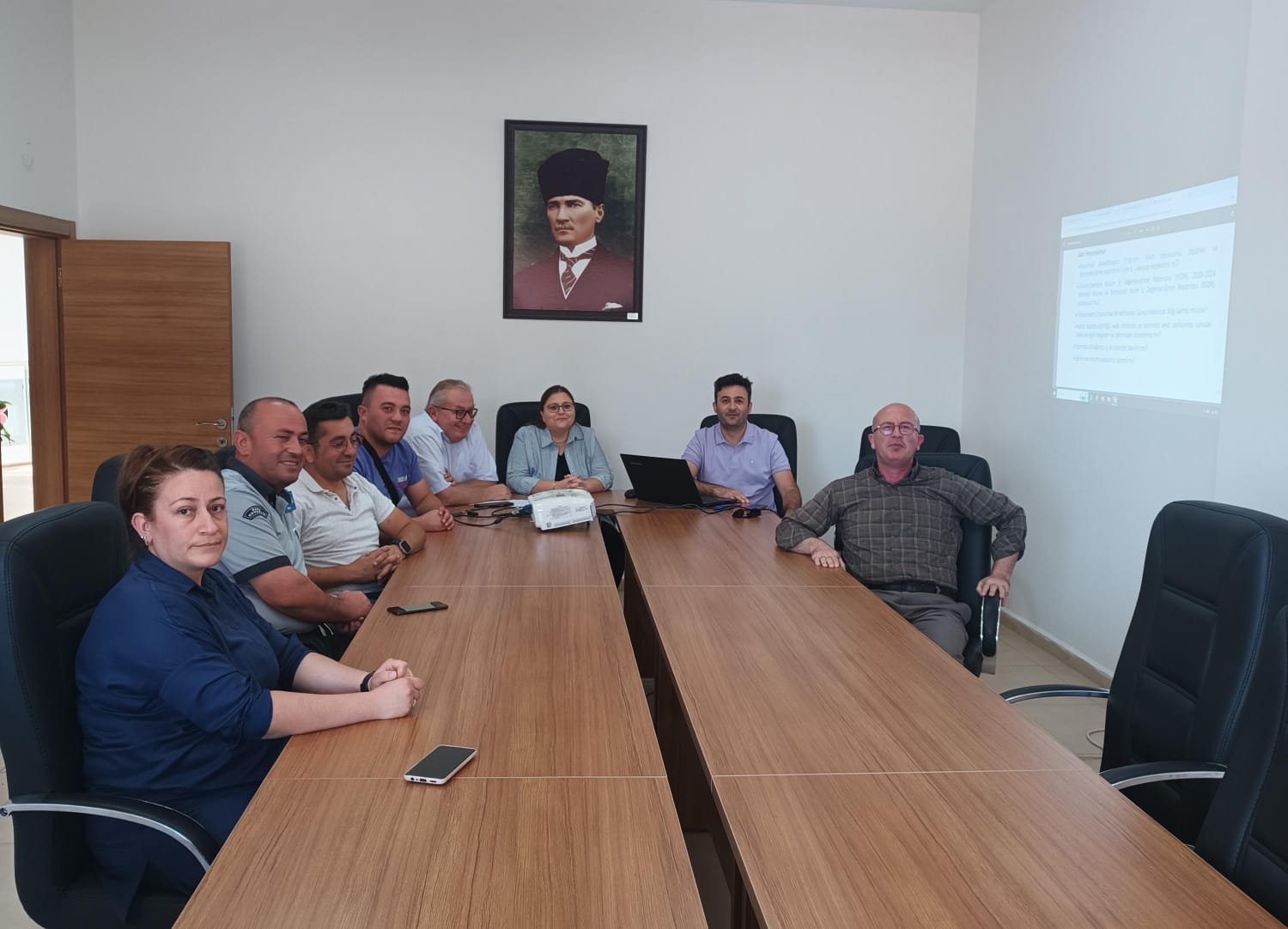 İDARİ PERSONELE YÖNELİK KAP BİLGİLENDİRME TOPLANTISI YAPILDI...
