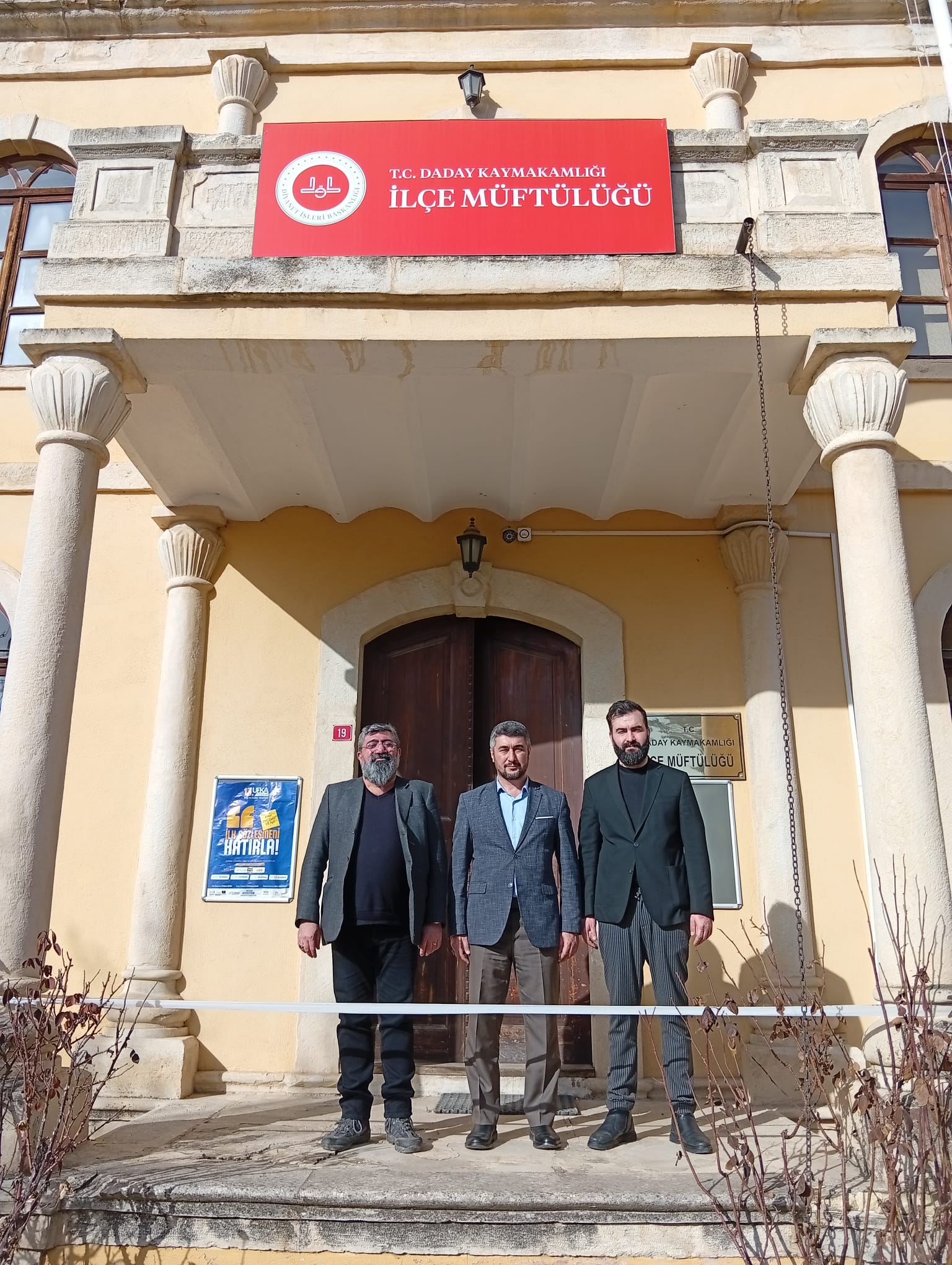 Müdürümüz, Daday İlçe Müftüsü İsmail YILMAZ’ı Makamında Ziyaret Etti