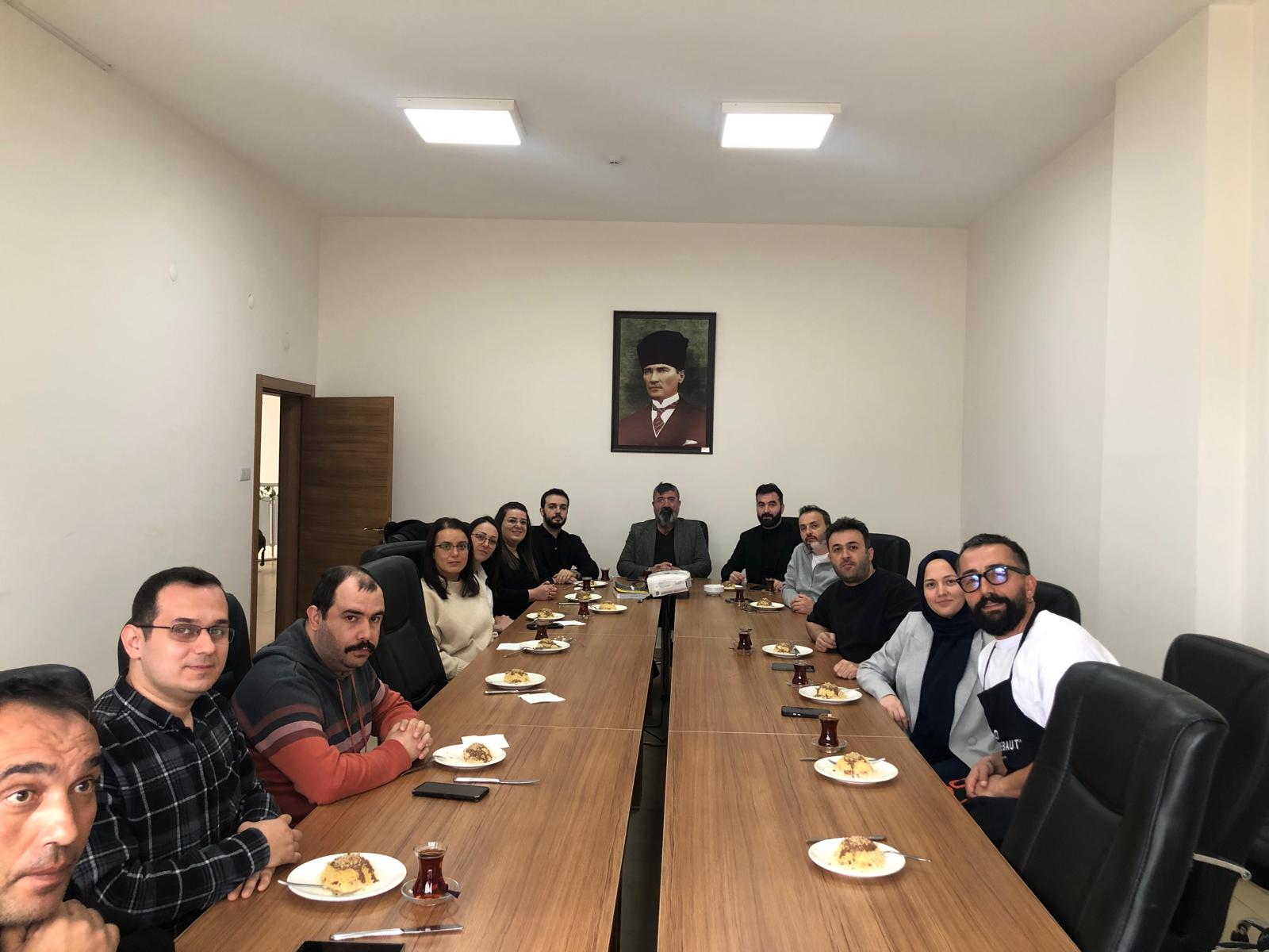 Yüksekokulumuzda Personel Bayramlaşma Toplantısı Gerçekleştirildi