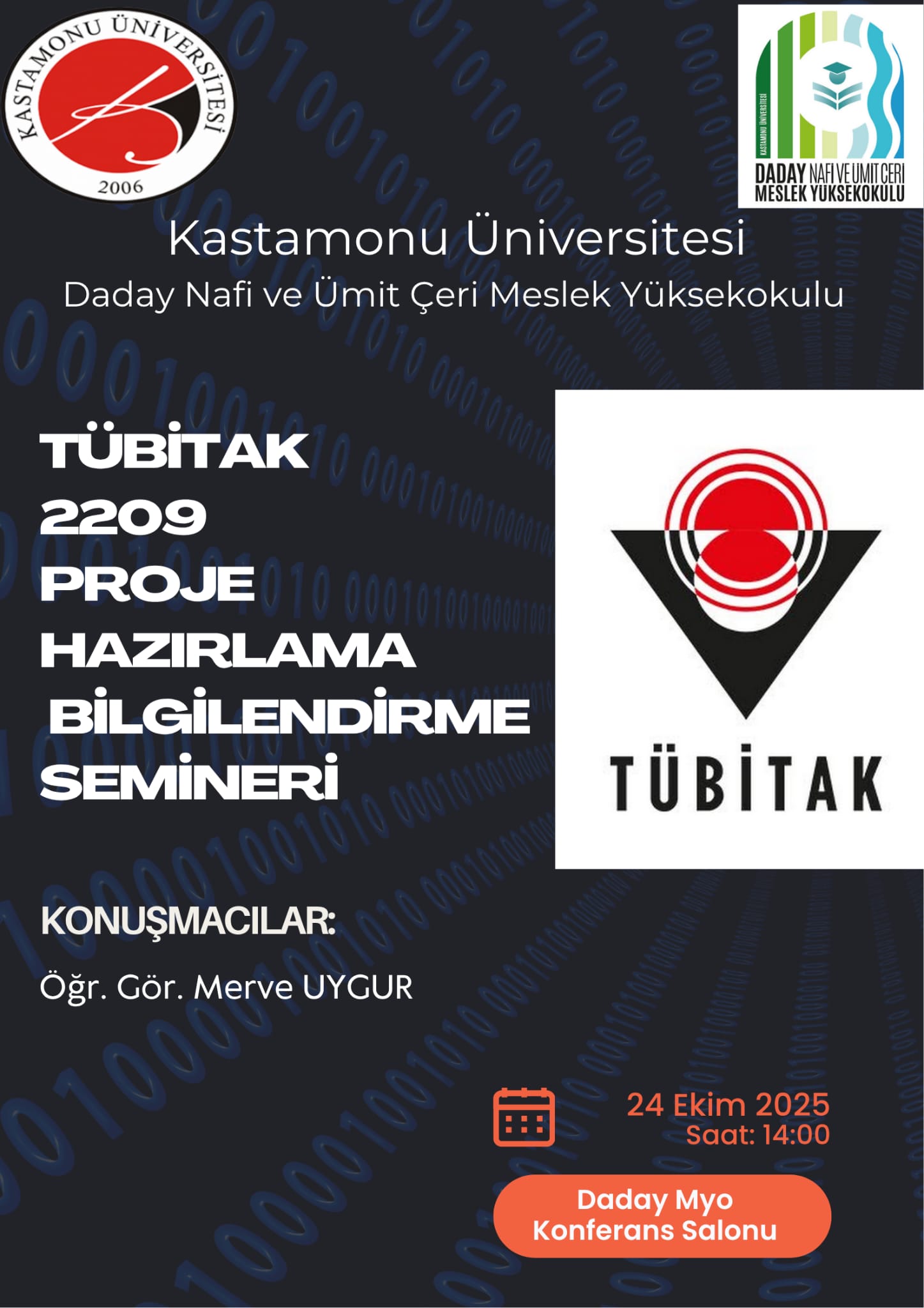 Tübitak 2209 Proje Hazırlama Bilgilendirme Semineri