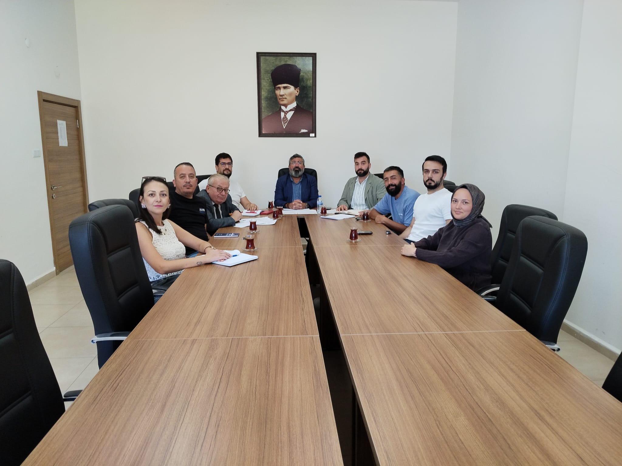 Yüksekokulumuzda Yeni Akademik Dönem Hazırlıkları ve Değerlendirme Toplantısı Gerçekleştirildi