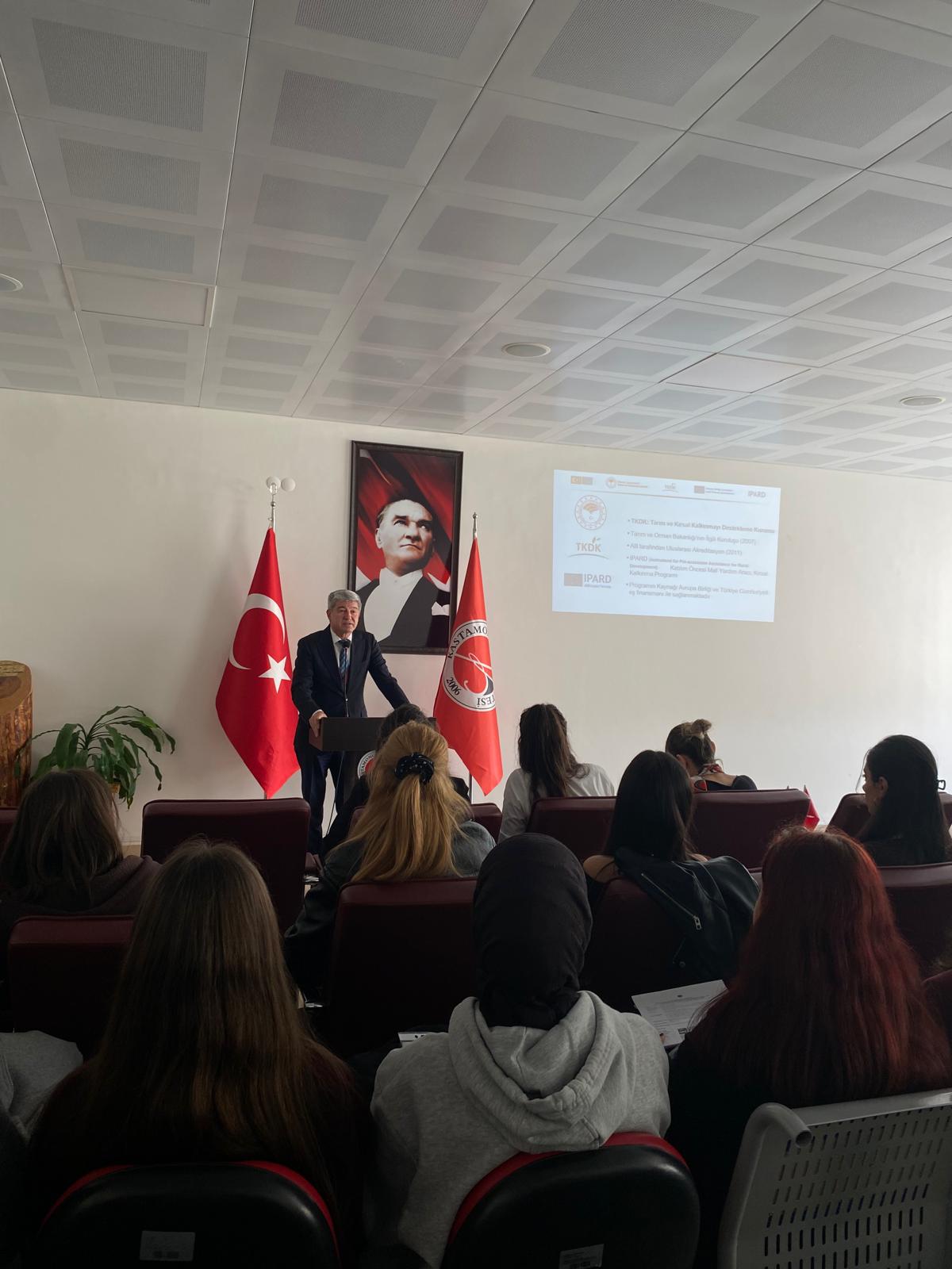 Yüksekokulumuzda IPARD Proje Bilgilendirme Eğitimi Gerçekleştirildi...